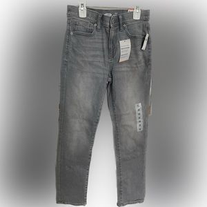 Boys Old Navy Gray Karate Slim Jean